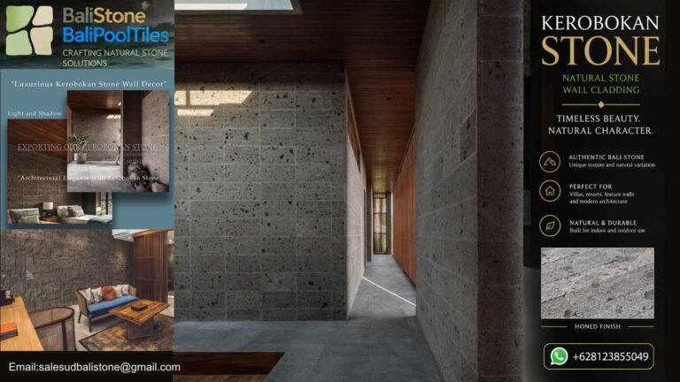 Bali kerobokan stone wall cladding factory direct