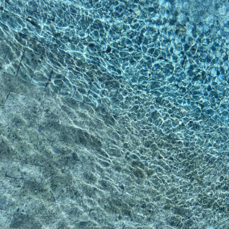 Bali Green Stone is one of the most distinctive natural stones used for swimming pool tiles